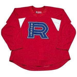Laval Rockets Team Issued CCM AHL Practice Hockey Jersey Red